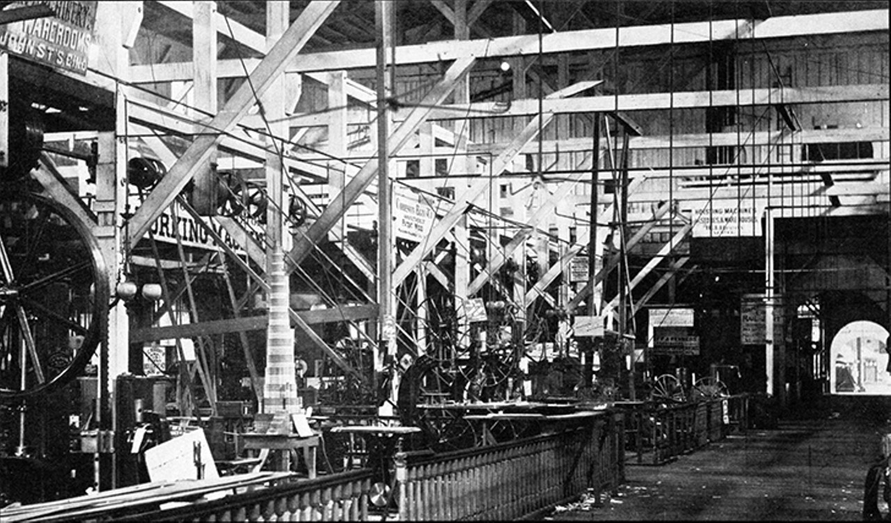 Inside Machinery Hall
Photo: Cincinnati Historical Society