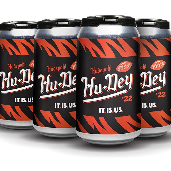 A rendering of the new Hu-Dey beer cans.