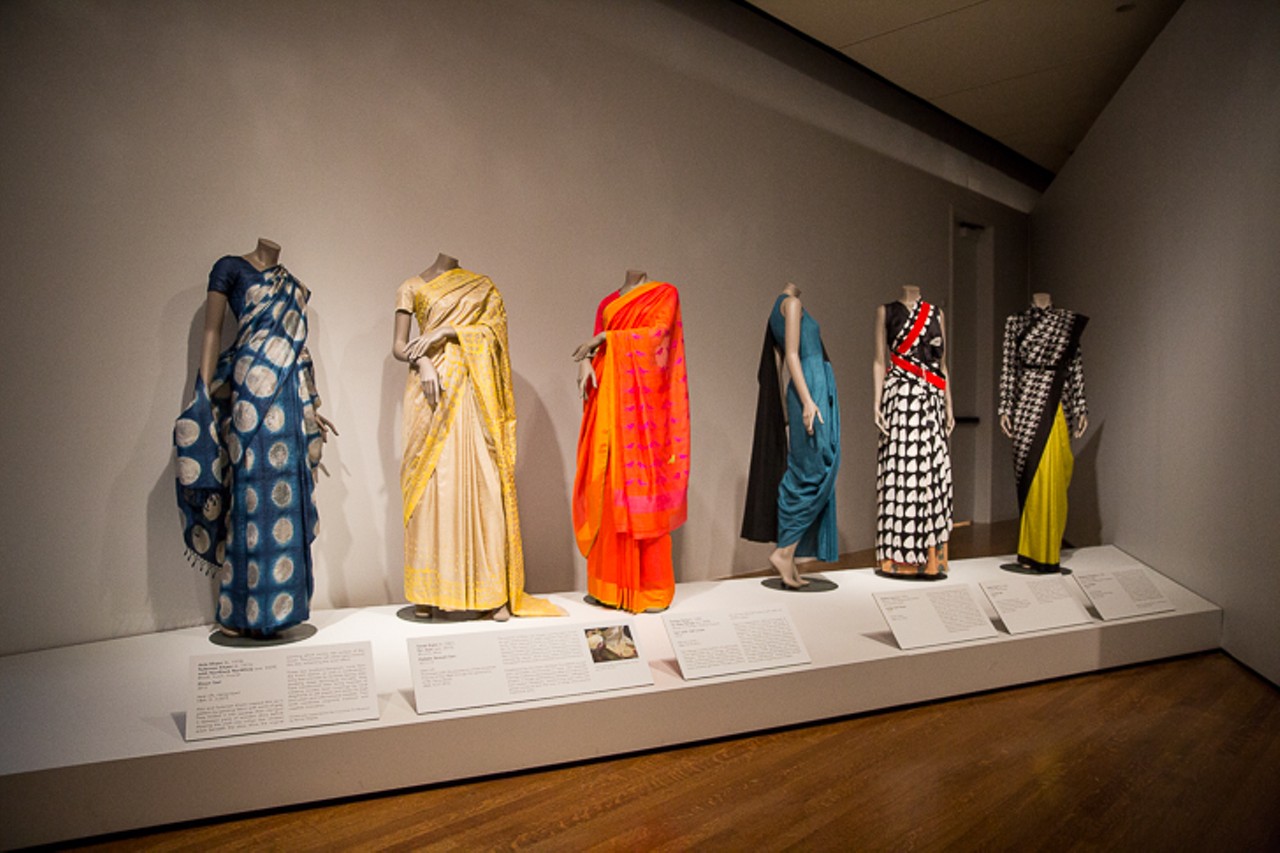 Contemporary saris showcase how Indian designers bring tradition into modern fashion