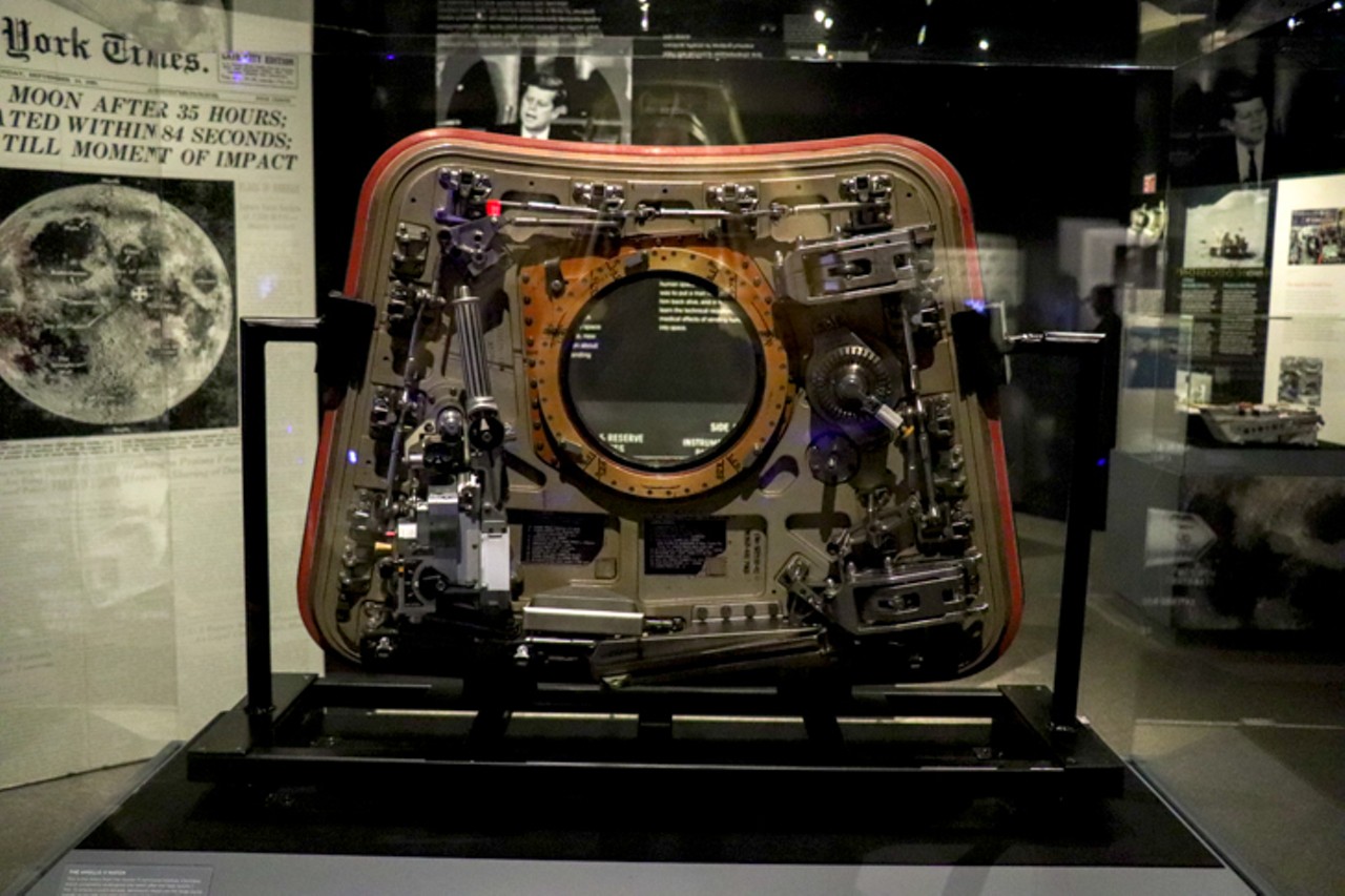 The hatch of the Columbia acted as a point of entry and exit to the spacecraft.