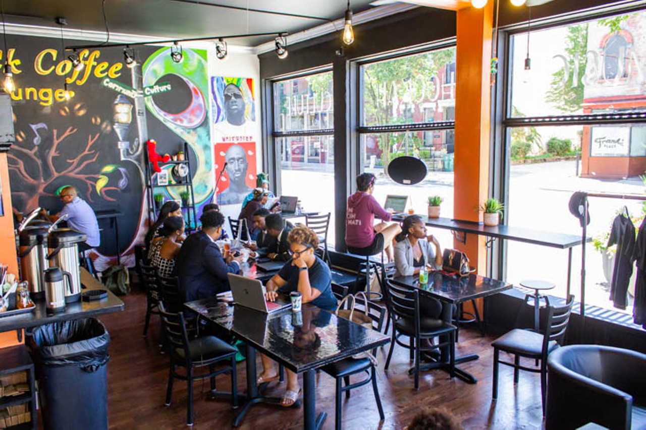 Inside Downtown's BlaCk Coffee Lounge, Where Culture, Community and 'Amazing' Coffee Intersect