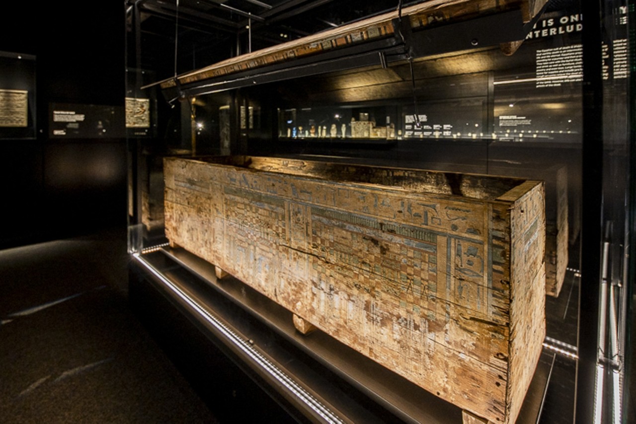 Coffin for the overseer of the Granary Nakht, circa 1950-1850 B.C.