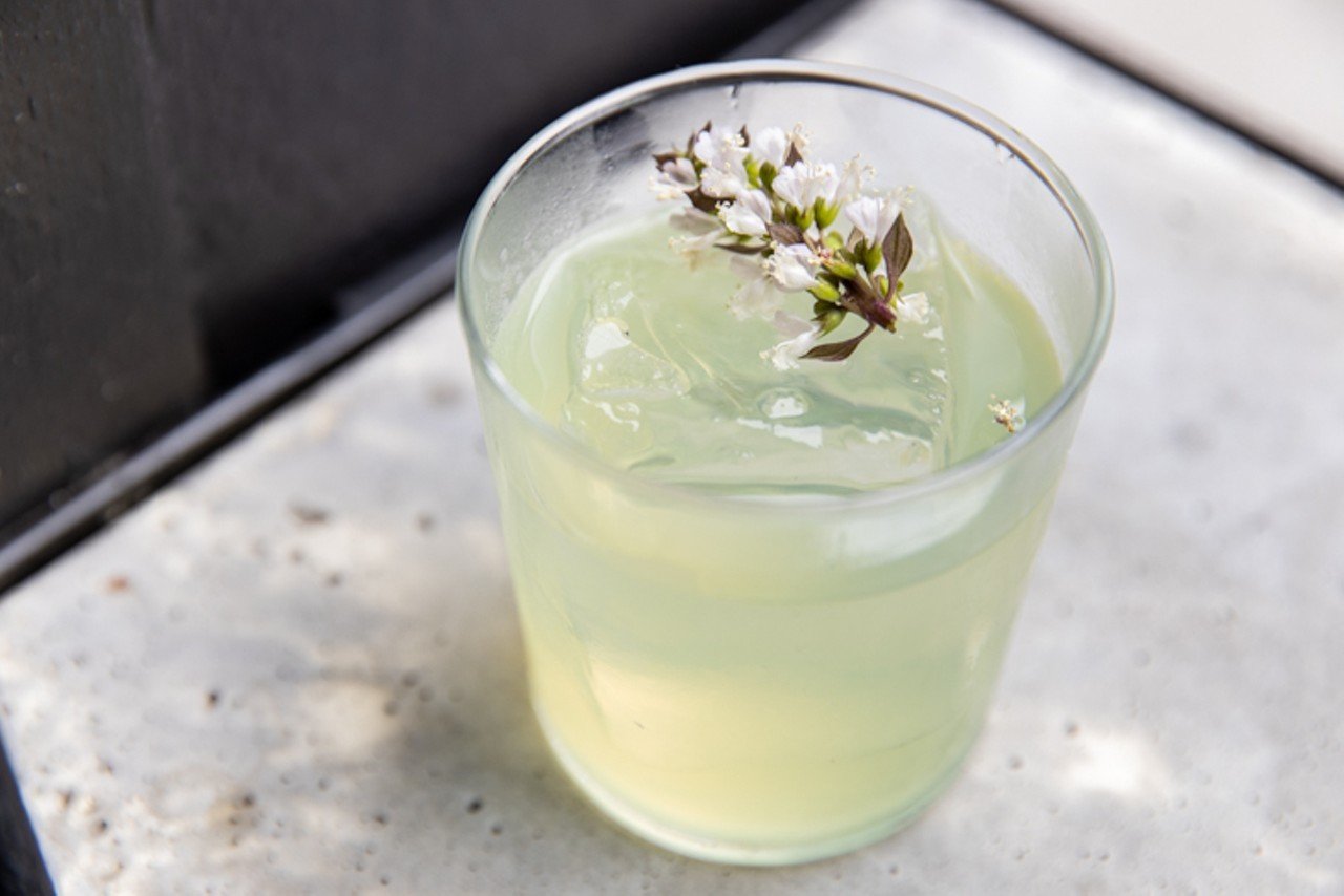 Mother's Milk cocktail, with gin, Chartreuse, Luxardo whey and basil ($11)