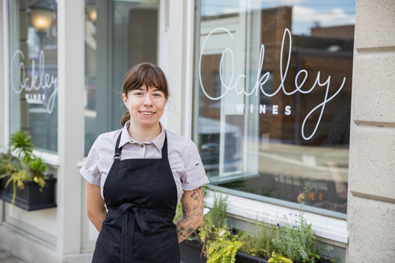 Oakley Wines&#146; chef, Lydia Jackman, moved to Cincinnati from Nashville after working in restaurants with a focus on seasonal foods. She began bartending and serving wine part-time at Oakley Wines to learn more. With her experience, the Websters asked her to craft a new menu that would be delicious and fairly uncomplicated, given the small downstairs kitchen at the wine shop.