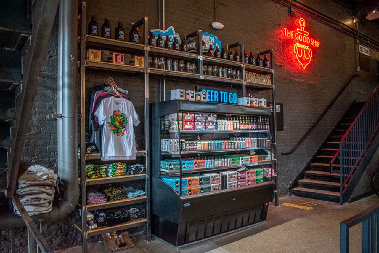 BrewDog also sells merch and to-go beers