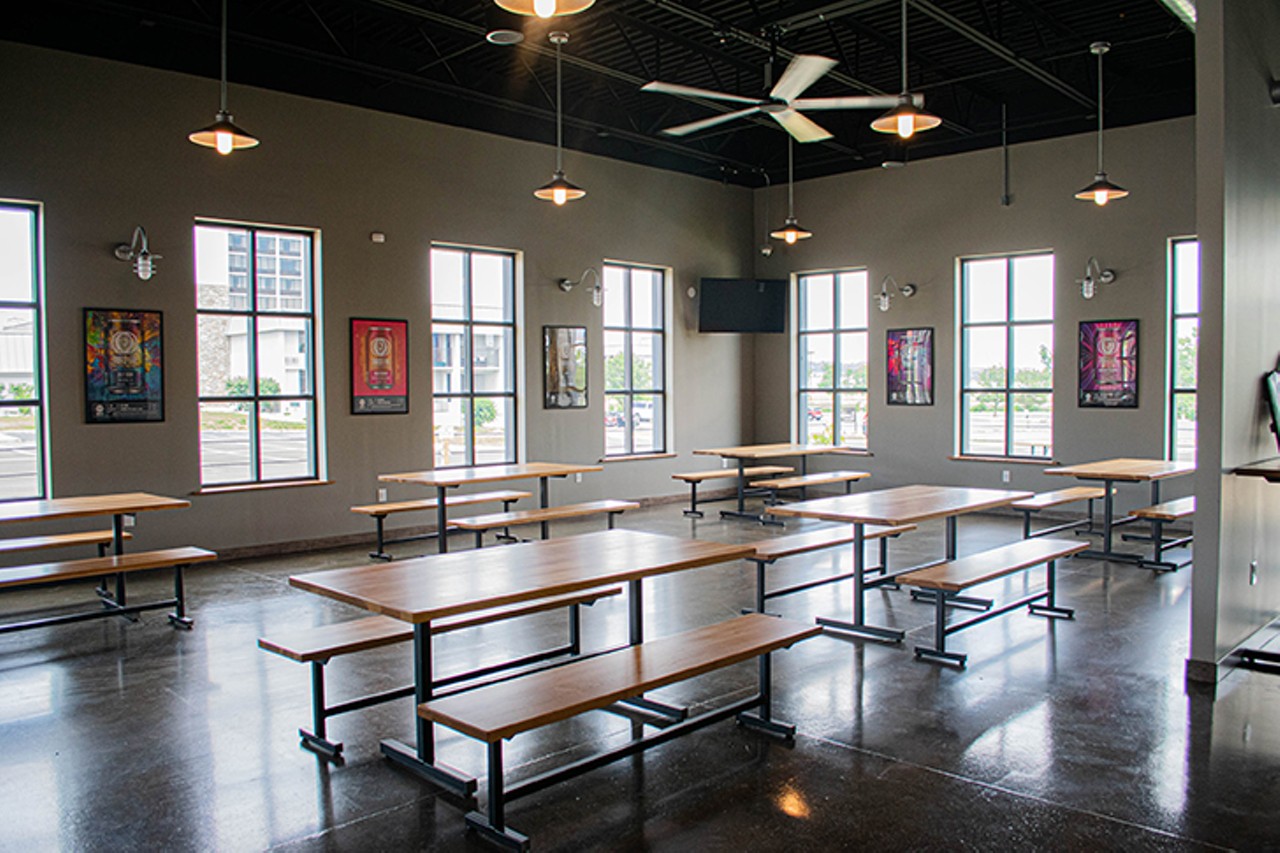 Inside the taproom