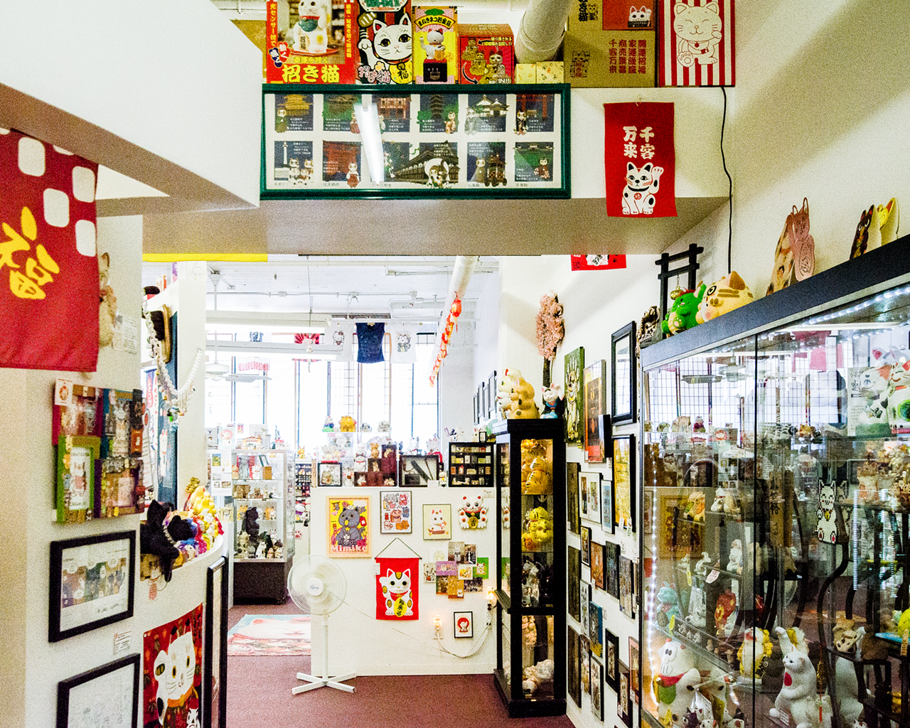 Inside Walnut Hills Maneki Neko ‘Lucky Cat’ Museum