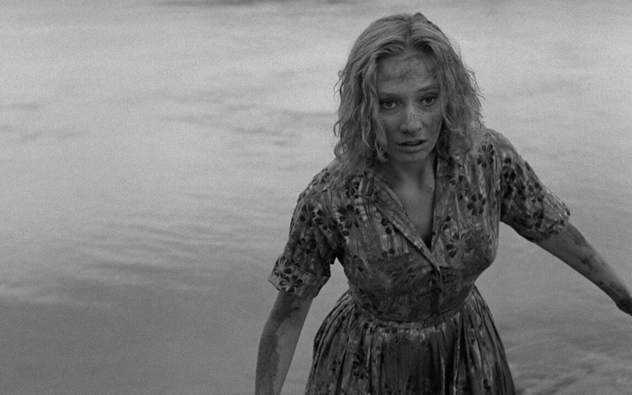 Spooky or funny? Candace Hilligoss stars in Carnival of Souls.