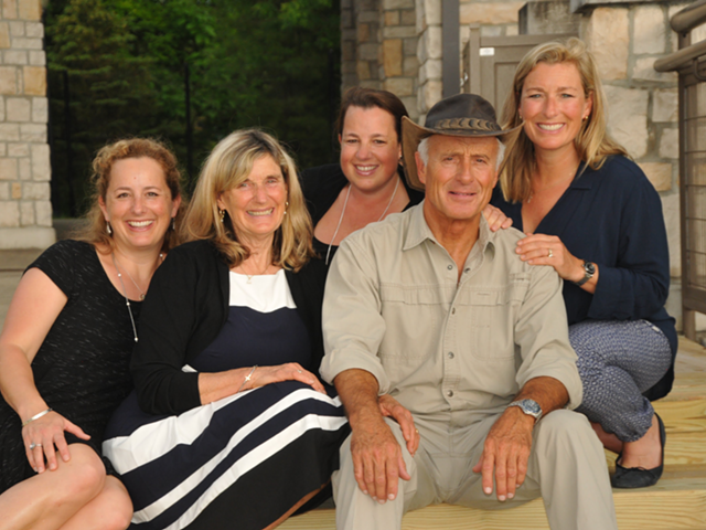 Jack Hanna and his family.