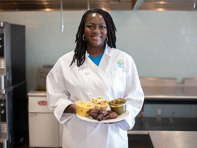 Ebony Williams, owner of Flavors of the Isle