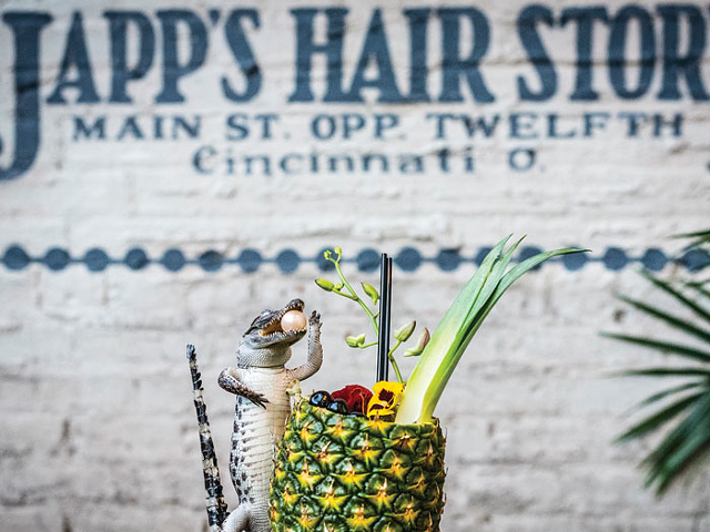 Japp’s monthly Tiki Night serves up island-inspired cocktail creations.