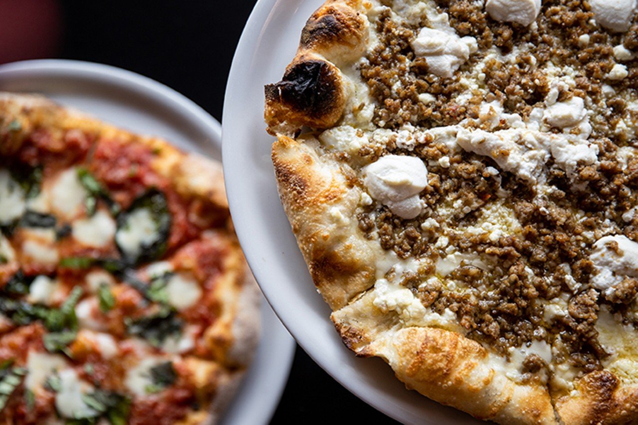 Joe's does both red and white pizzas.
Photo: Hailey Bollinger