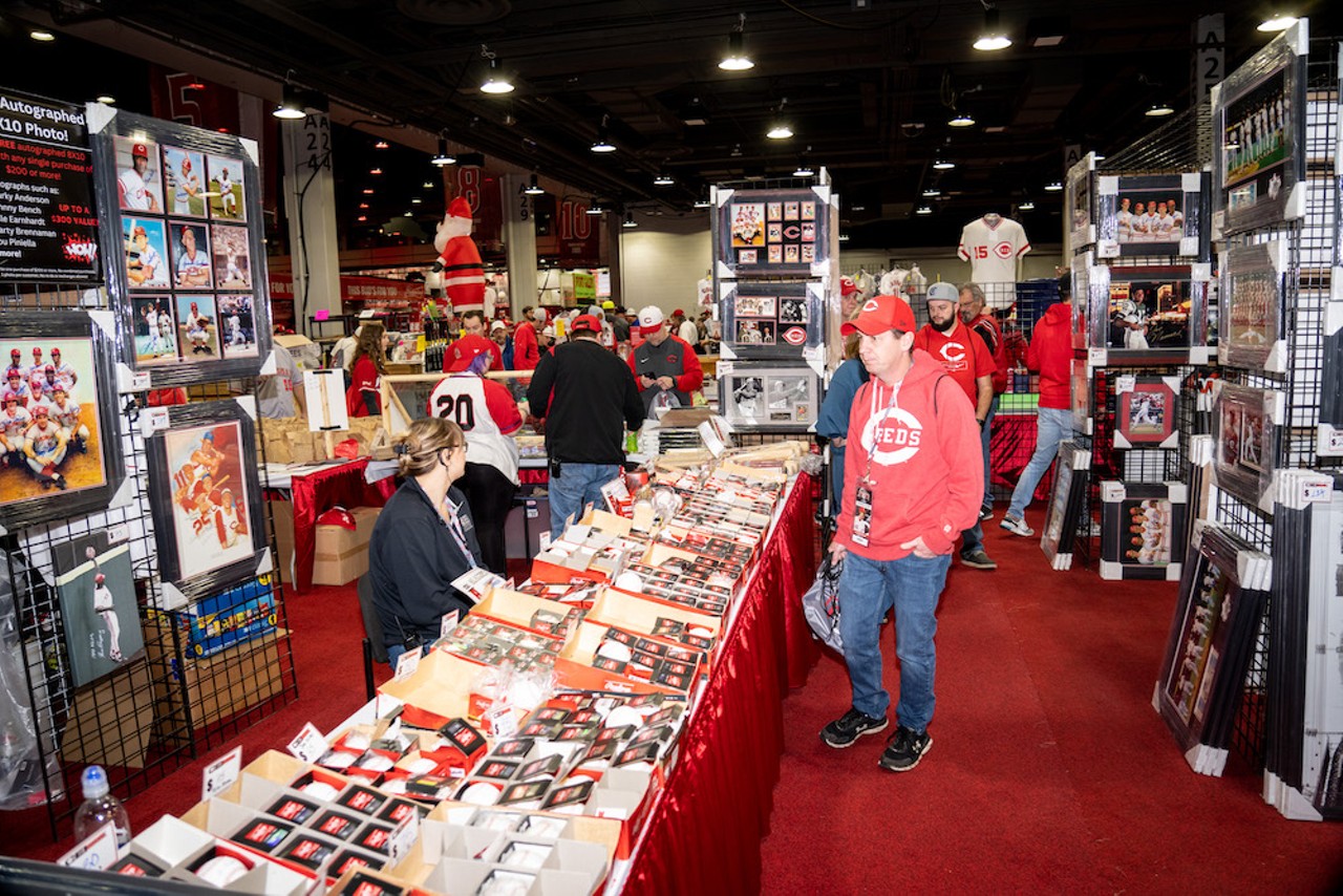 The Cincinnati Reds' Redsfest was held at Duke Energy Center downtown Dec. 2-3, 2022.