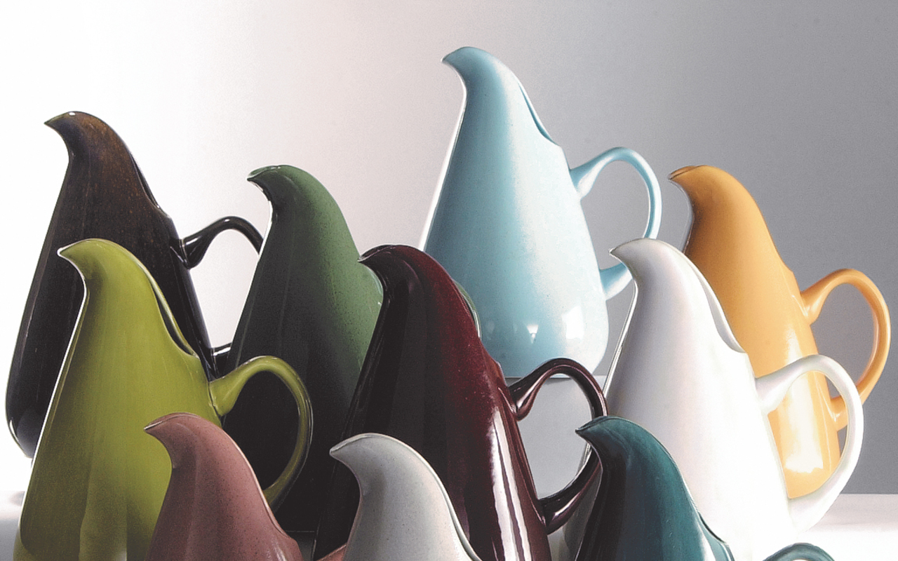 American Modern pitchers from Manitoga/Russel Wright Design Center