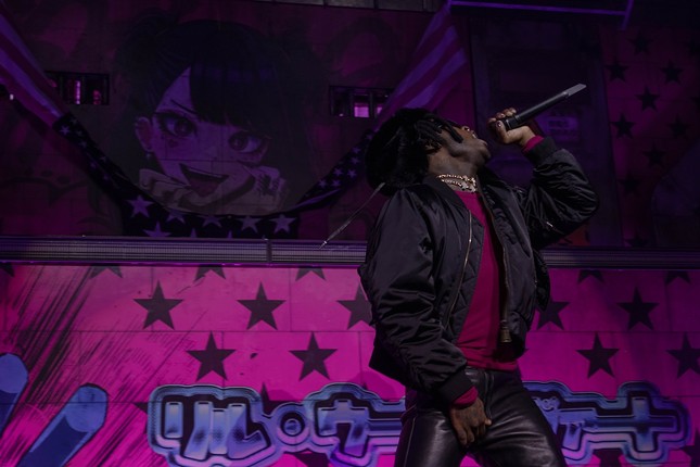 Rapper Lil Uzi Vert brings their sold-out Pink Tape Tour to Cincinnati's Andrew J Brady Music Center on Oct. 24, 2023