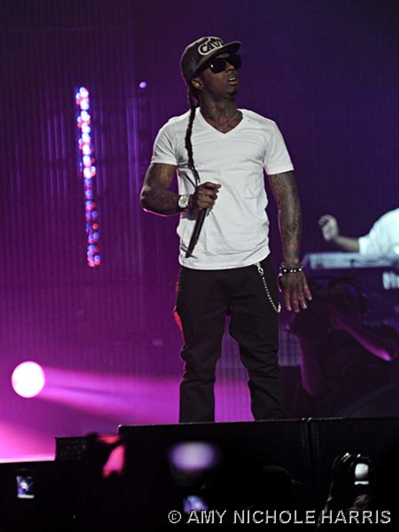 Lil Wayne performs in Cleveland