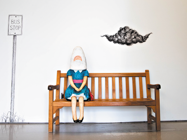Shark Girl at the Contemporary Arts Center