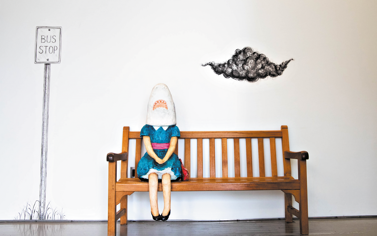 Shark Girl at the Contemporary Arts Center
