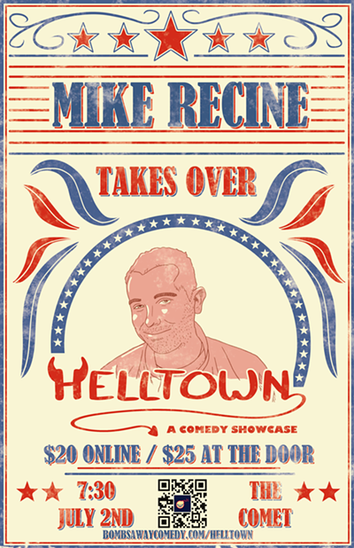 Mike Recine takes over Helltown, featuring - Ran Barnaclo and Julia Solomon