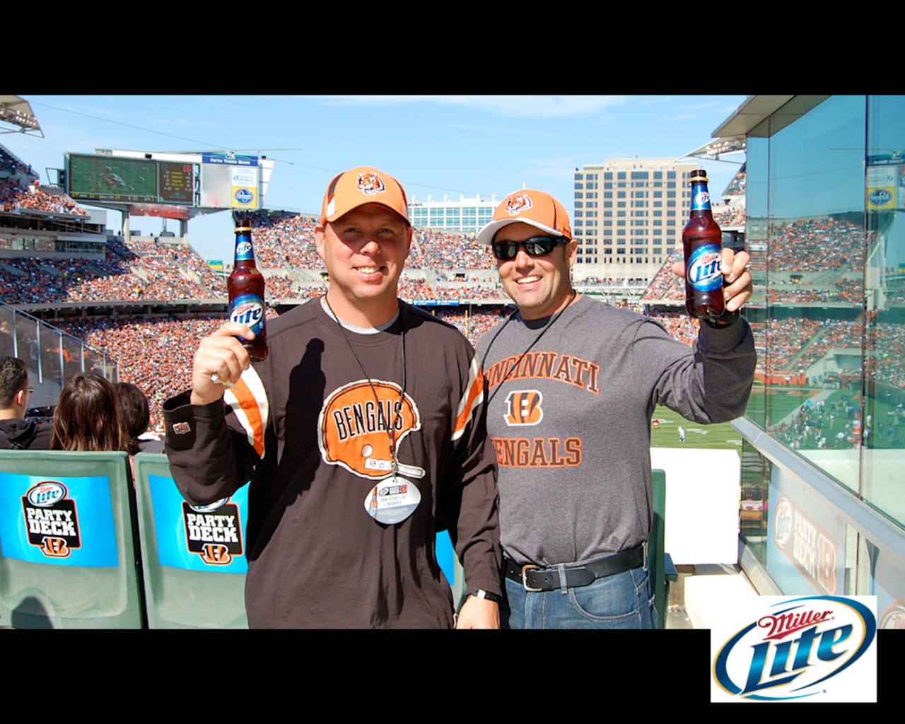 Miller Lite Who Dey Deck - 10/29