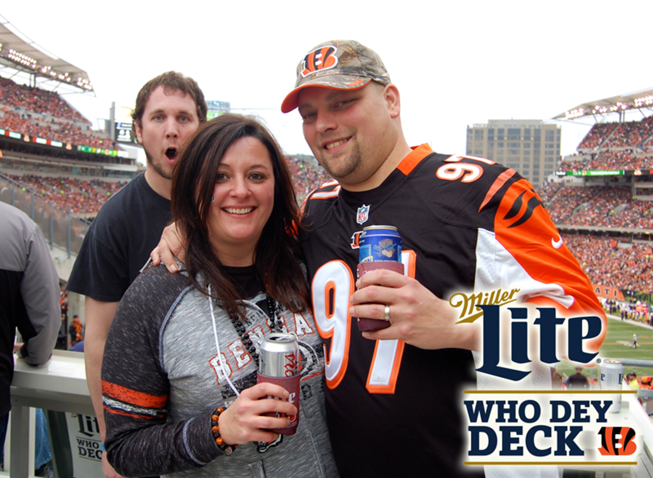 Miller Lite Who Dey Deck  Cincinnati Bengals 