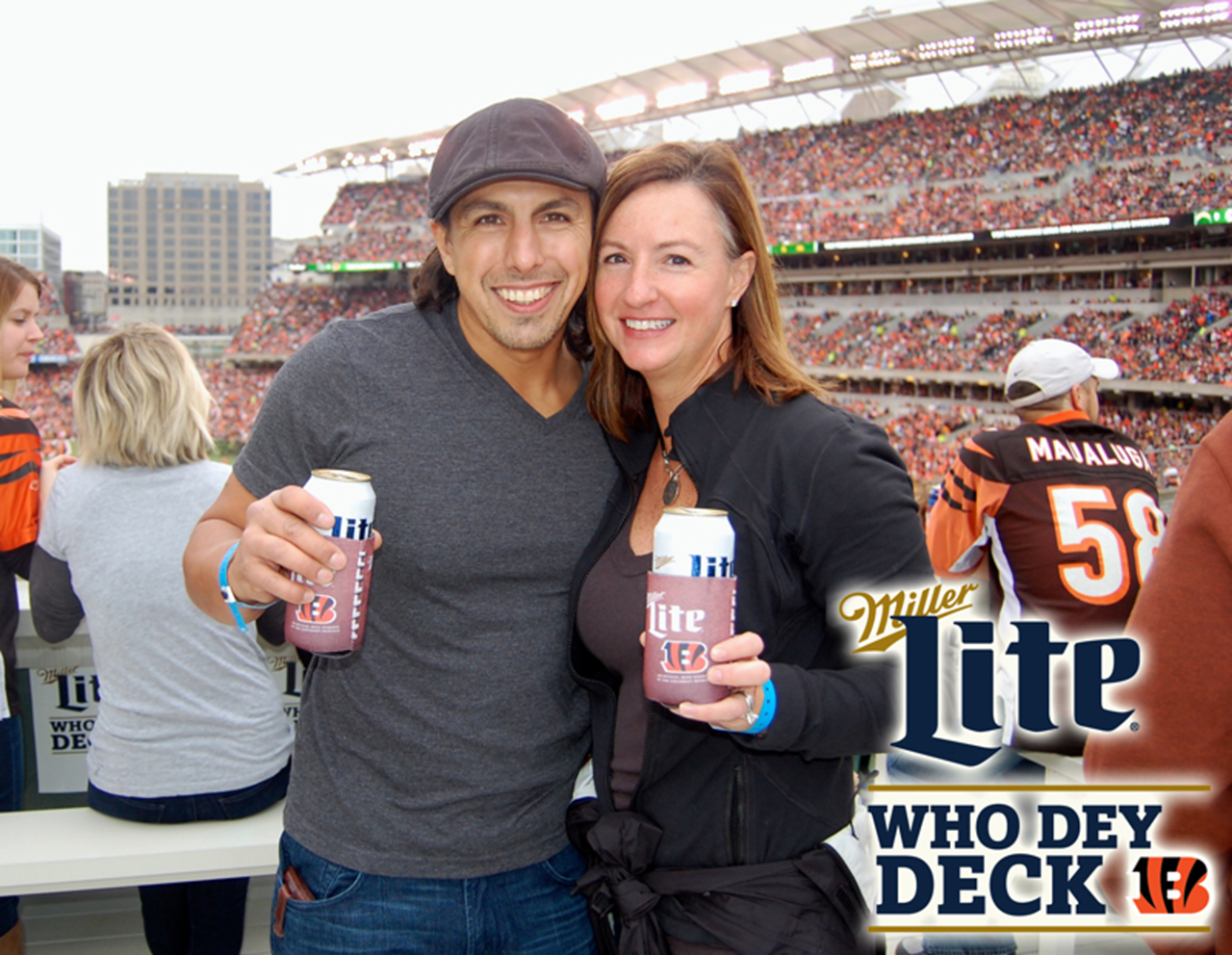 Miller Lite Who Dey Deck - 10/29