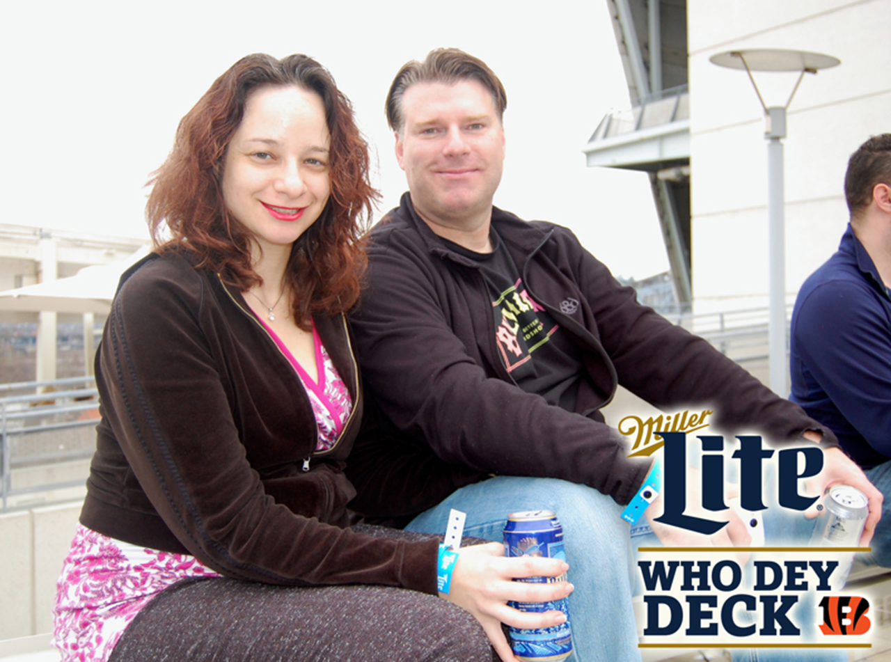 Miller Lite Who Dey Deck  Cincinnati Bengals 