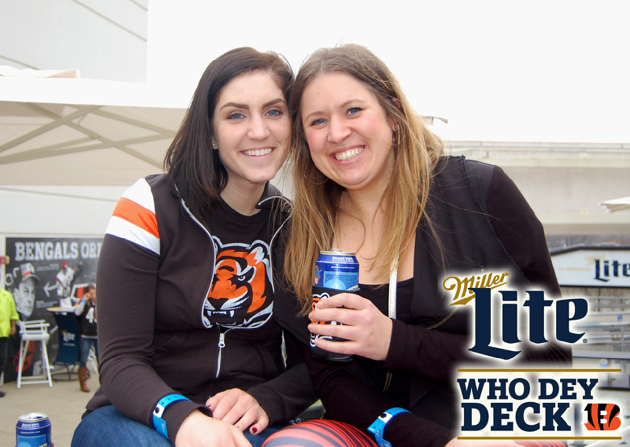 Miller Lite Who Dey Deck  Cincinnati Bengals 