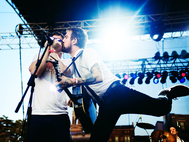 Frank Turner and the Sleeping Souls were a highlight of the 2016 MidPoint Music Festival's final day.