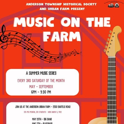Music On The Farm: 3rd Sat of the Month, May - September