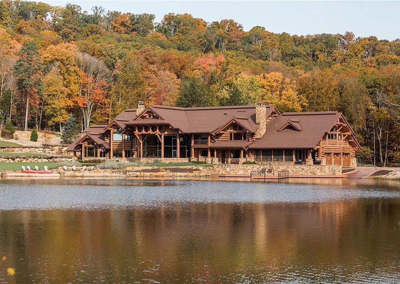 Nascar's Tony Stewart's Indiana Home Resembling A Bass Pro Shop Is Now Listed For $30 Million