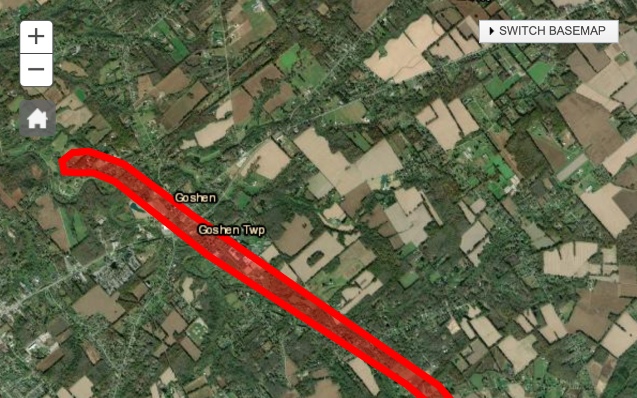 The tornado ripped a destructive 4.5-mile path in and near Goshen on July 6, 2022.