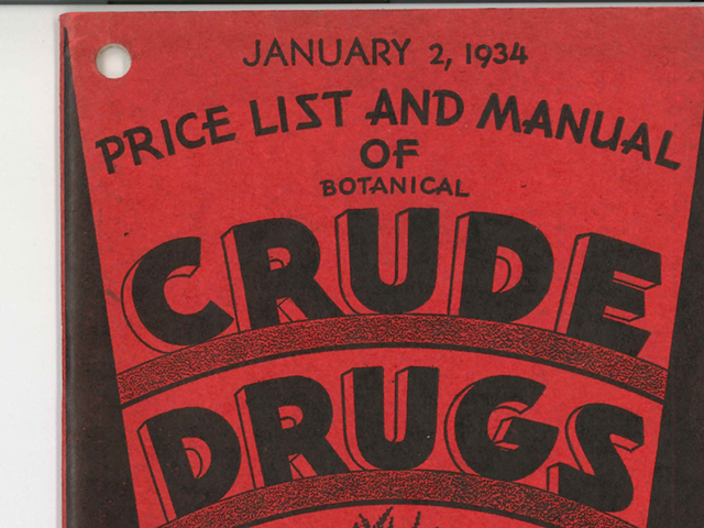 Crude drugs price list
