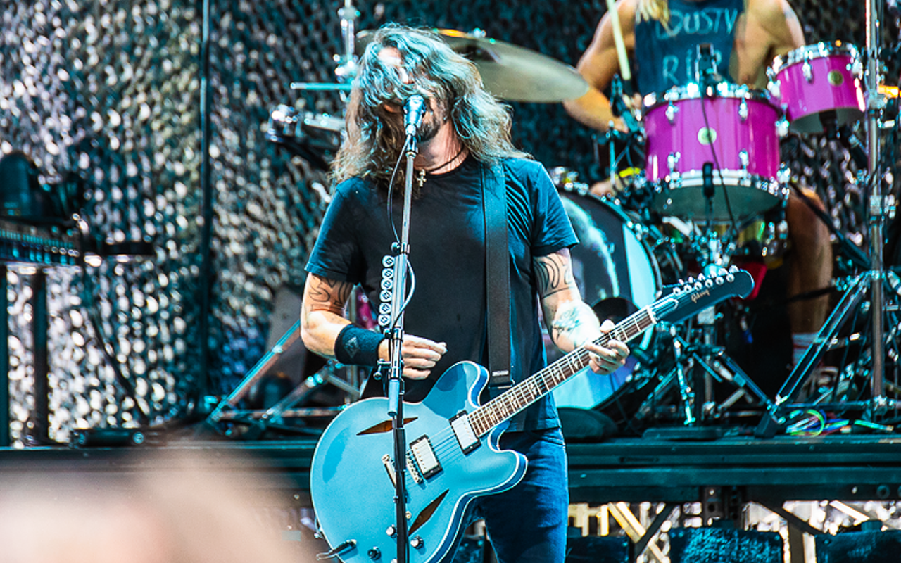 Foo Fighters at the ICON Festival Stage at Smale Park on July 28, 2021