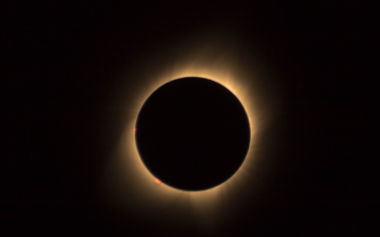 The total solar eclipse is happening April 8, with near-total obscuration happening around 3:09 p.m.