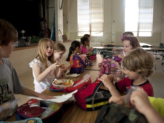 Having food helps students stay on track throughout the day, experts say.
