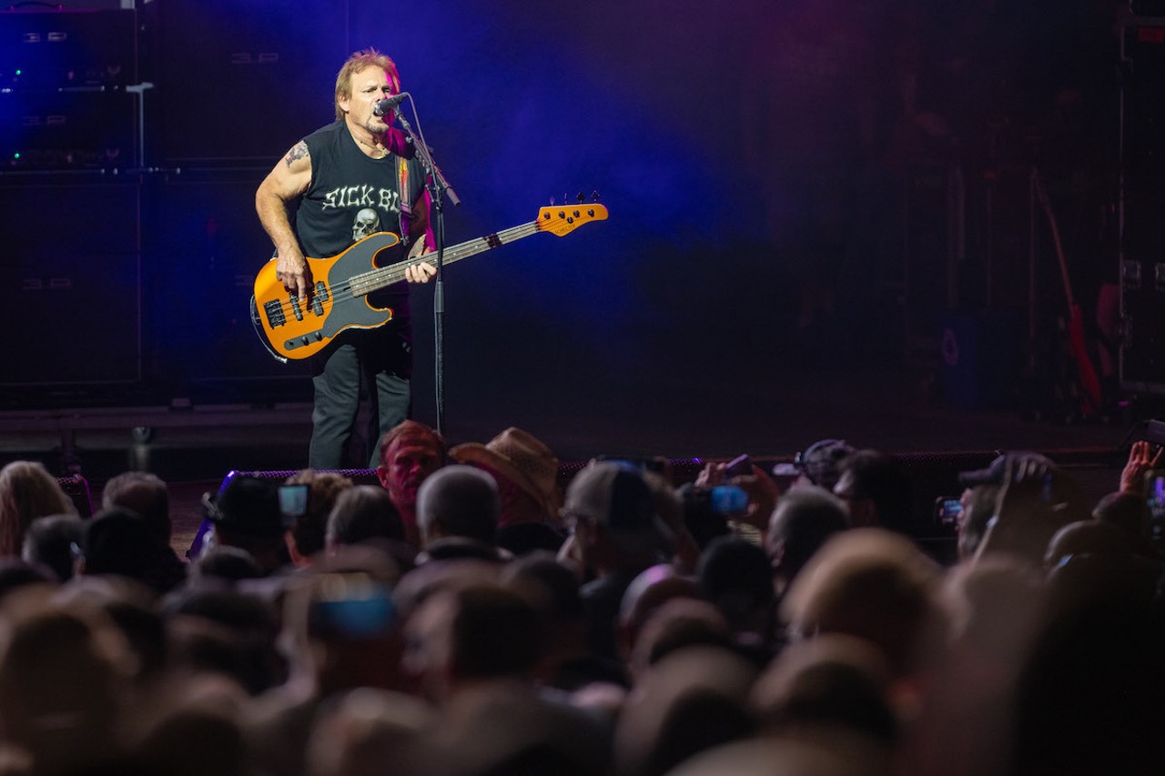 Sammy Hagar performs at Riverbend Music Center on Tuesday, Aug. 27, 2024.