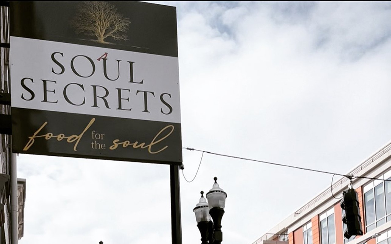 Soul Secrets is located next to Nostalgia Wine & Jazz Lounge on Vine Street in Over-the-Rhine.