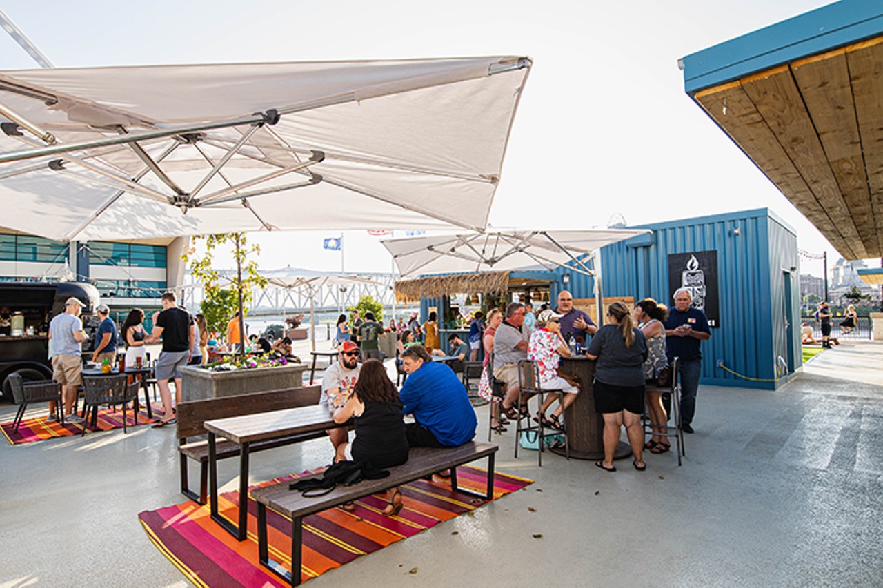 Newport on the Levee's Bridgeview Box Park is a Vibrantly Delicious Outdoor Foodie Destination