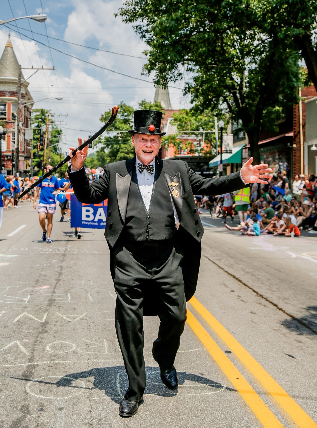 Jim Tarbell at the Northside Fourth of July Parade