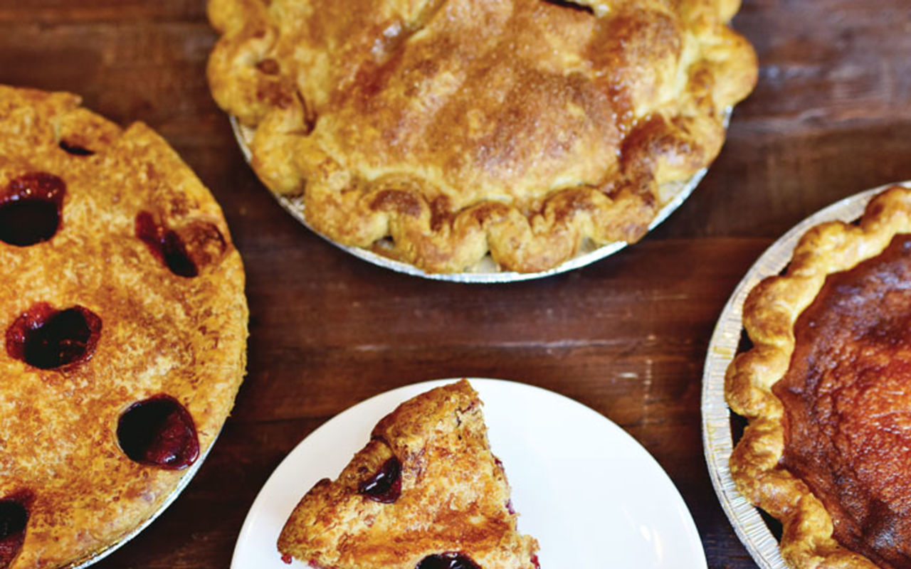 Grab sweet and savory pies by the slice or whole — and a glass of wine — at O Pie O’s new café.