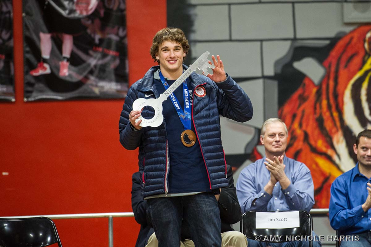 Olympian Nick Goepper Homecoming