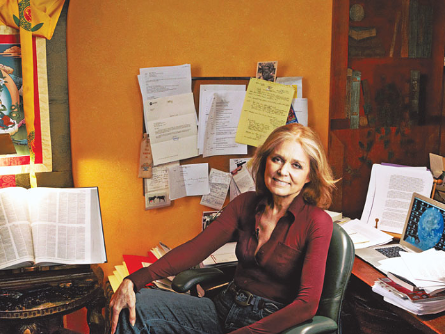 Gloria Steinem believes “the road” is a state of mind as well as a real place.