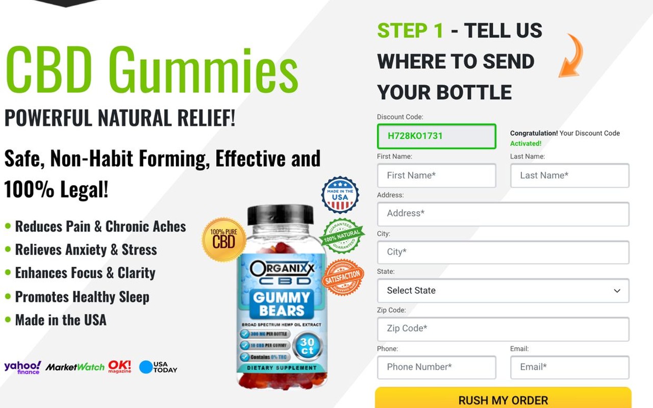Organixx CBD Gummies Reviews - Shocking Complaints to Know Before Buying?