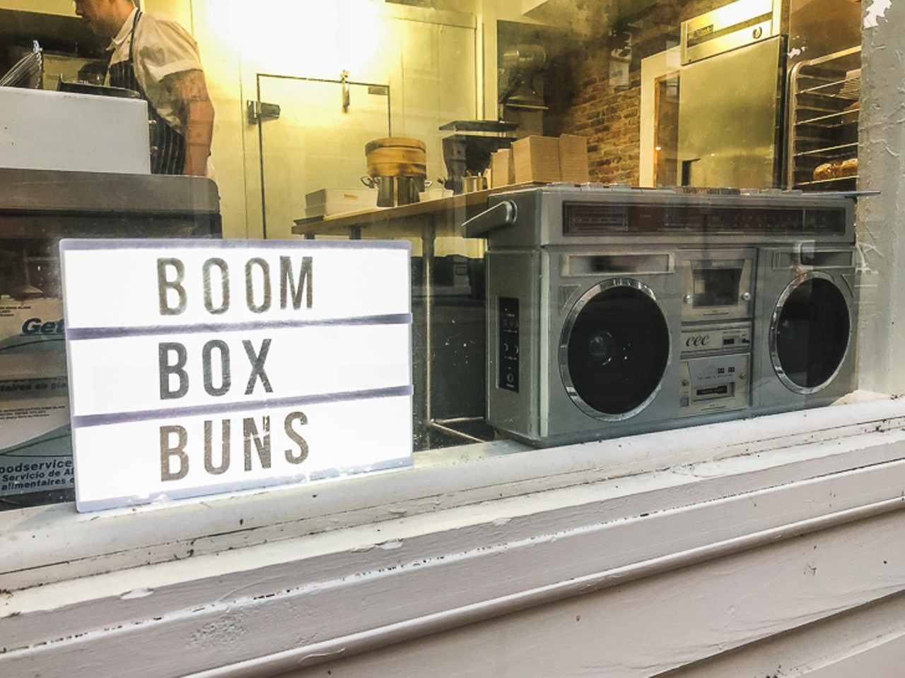 OTR's New Boom Box Buns Offers Tasty Late-Night Steamed Buns Through a Walk-Up Window