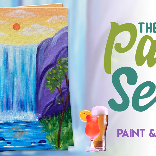 Paint and Sip "Chasing Waterfalls" Painting in OTR