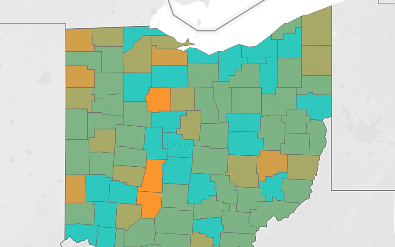 Phone Data Shows That Ohio is Pretty Good at Social Distancing Amid the Coronavirus Pandemic