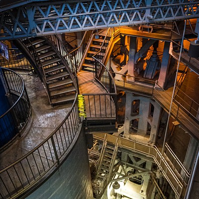 Some of the largest steam pumps ever built are housed in the pumping station at GCWW. While some of the pumps are no longer active, GCWW said they were kept in place for a different reason than pumping water. The colossal weight of the iron pumps keeps groundwater from pushing on the floor of the station and forcing it up out of the ground.