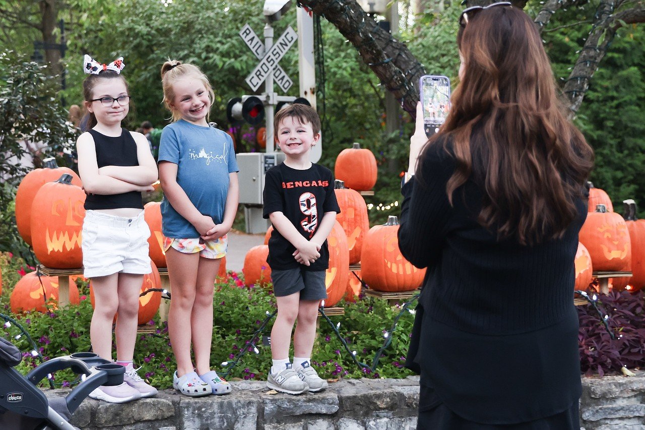 The opening night of the Jack O'Lantern Glow at the Cincinnati Zoo