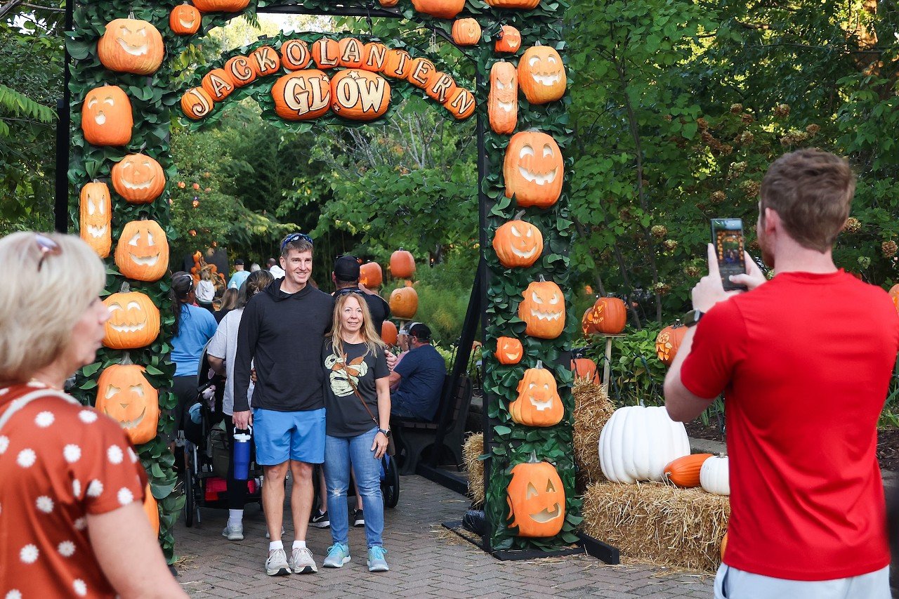 The opening night of the Jack O'Lantern Glow at the Cincinnati Zoo